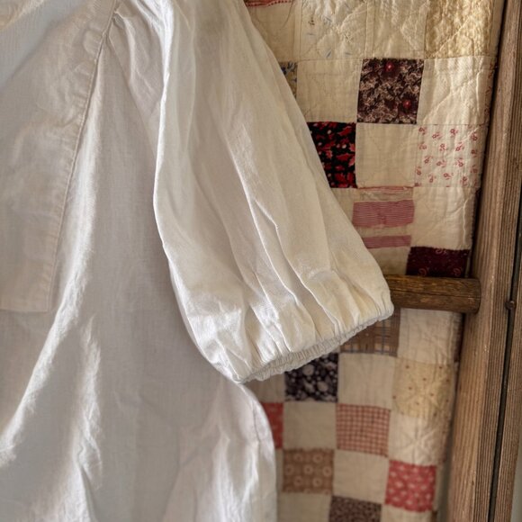 H&M Linen-Blend Blouse - Picture 4 of 8